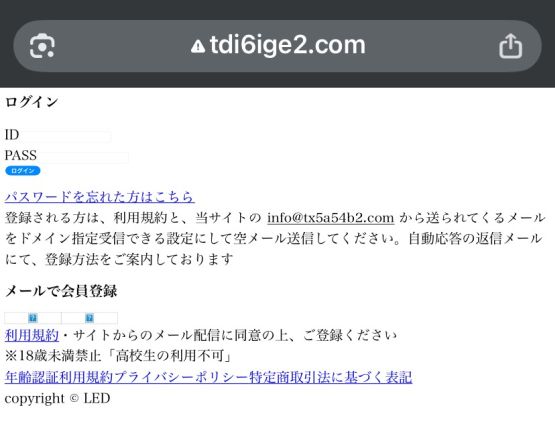 LED（tdi6ige2.com） 詐欺